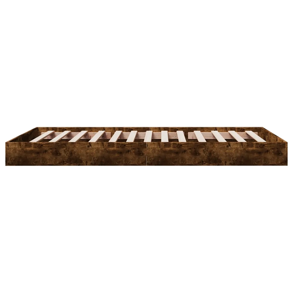 Giroletto senza Materasso Rovere Fumo 100x200 cm in Truciolato 842060