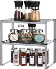 Set di Pannelli Cucina Modulare da 2 per Ottimale Ripostigliatura di Erbe e Accessori Cucina