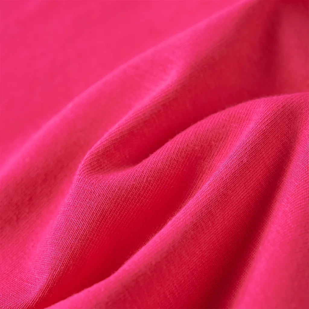 Maglietta da Bambina a Maniche Lunghe Fucsia 104 14295