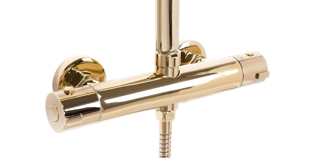 Set Doccia Da Incasso Rea Tom Gold