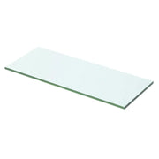 Mensole in Vetro Trasparente 2 pz 50x15 cm 3051558