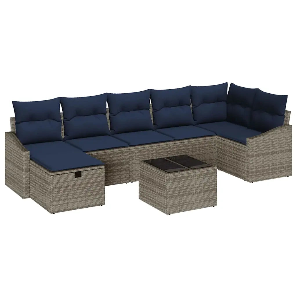 Set di divani con cuscino 5 pcs polyrattan 3360646