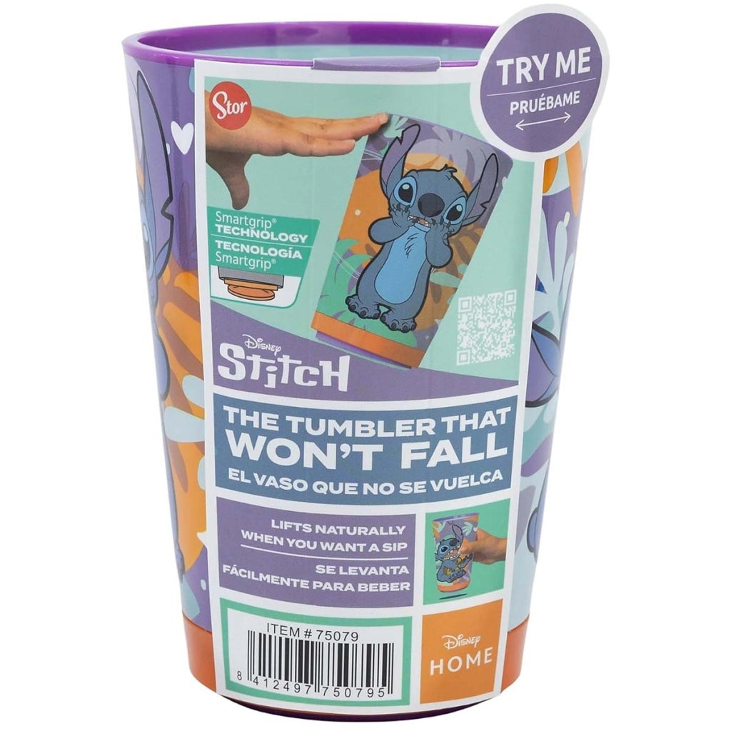 Bicchiere 470 ml Anti-caduta Stitch Dropsafe Collezione Aloha Multicolore Disney