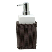 Dispenser in ceramica bianco - serie Fibra