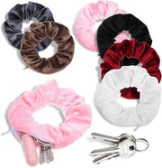 Set di 6 scrunchies morbidi con chiusura a zip - Elastici per capelli per bambine - Accessorio per il mare - Elastici per capelli da viaggio - Contenitore per denaro - Accessori per capelli per bambine 

Modello: Allecto Plus
Set di 6 pezzi