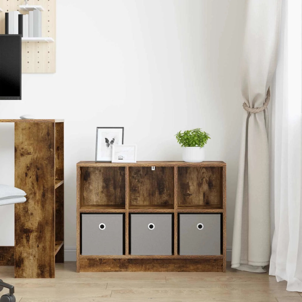 Credenza con cassetto Rovere fumé 73,5 x 22,5 x 53,5 cm