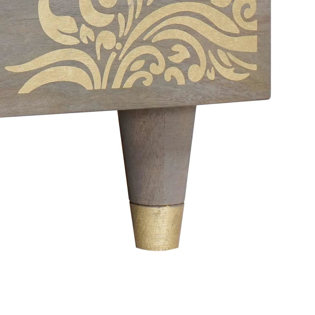 vidaXL Tavolino da salotto Grigio 100 x 54 x 40 cm