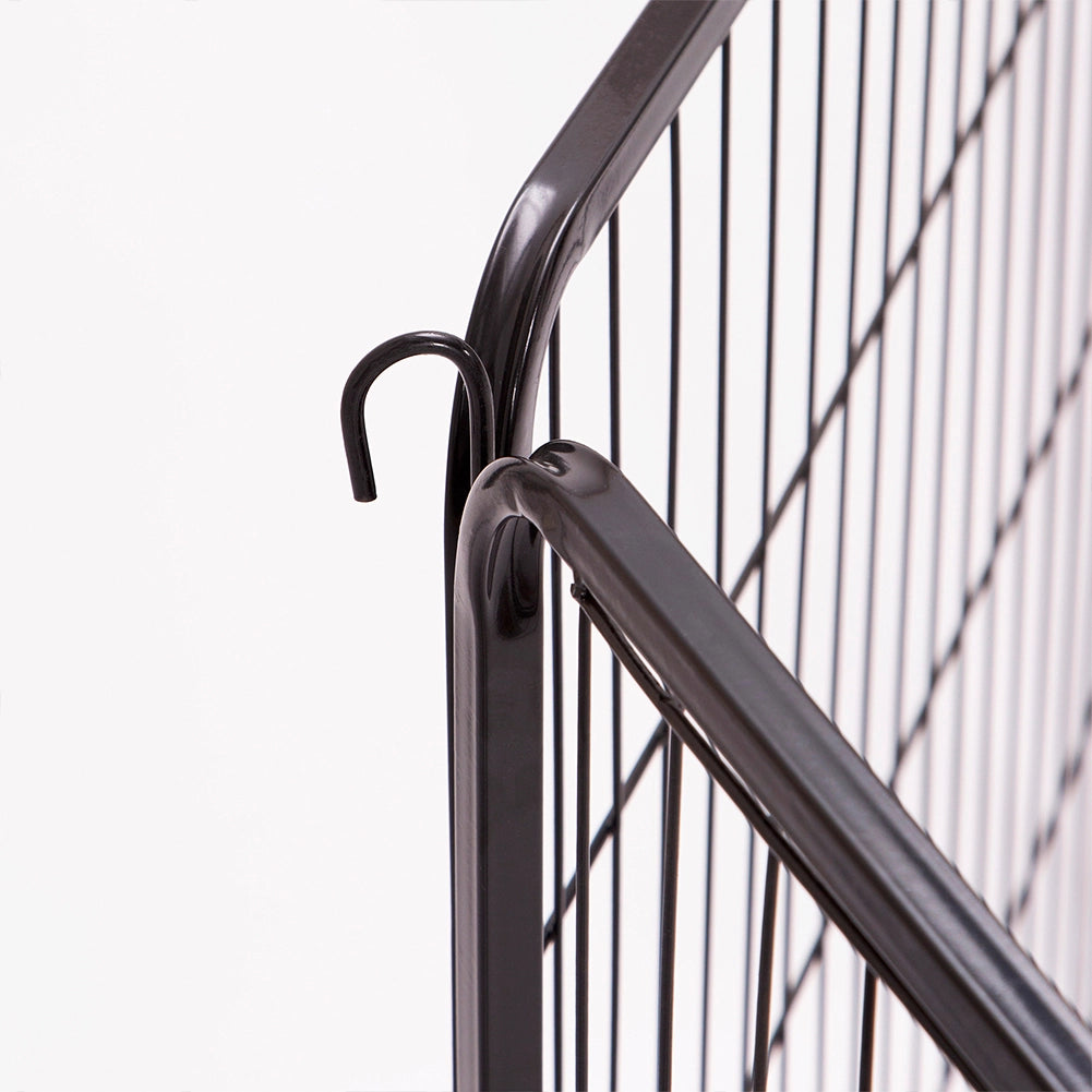 Recinzione Modulabile per Animali Domestici Recinto Interni e Esterni 77x60 cm