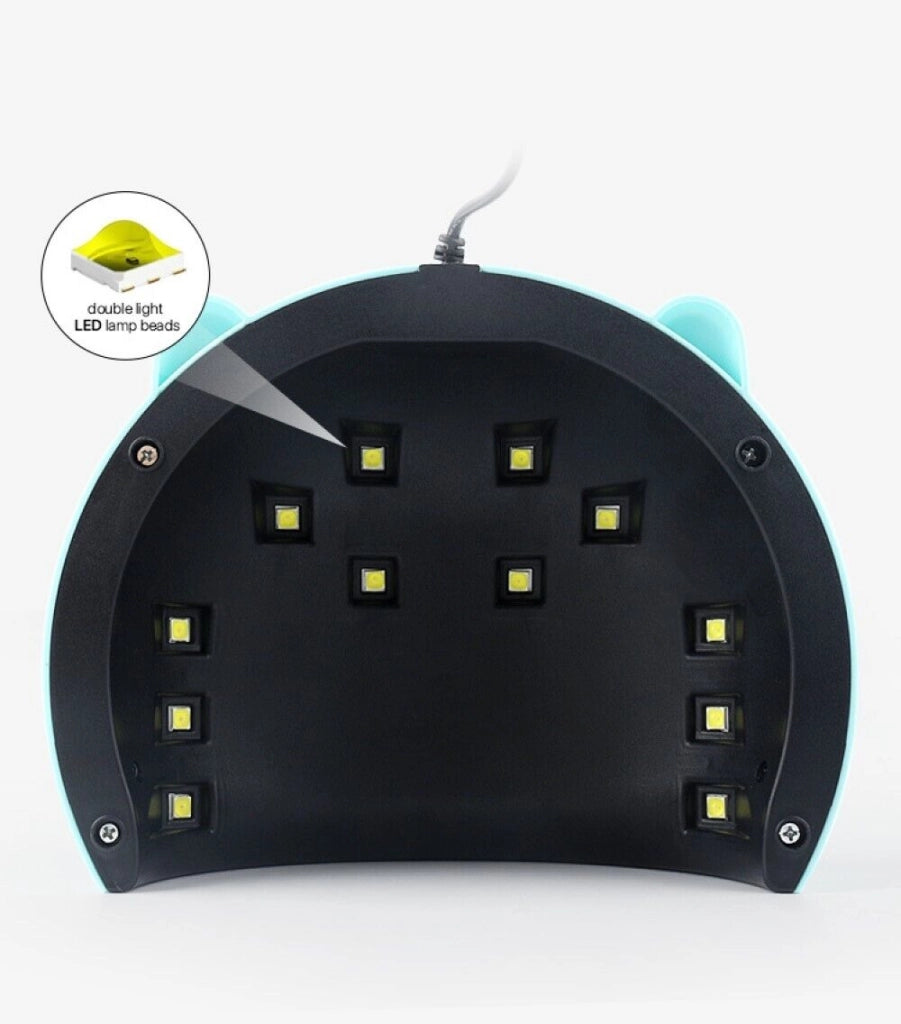Lampada unghie uv 58w fornetto unghie a led nail art ricostruzione USB TX-8485