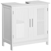 Mobile Sottolavabo Bagno ¨C zephmum ¨C Bianco MDF 60x30x60 cm