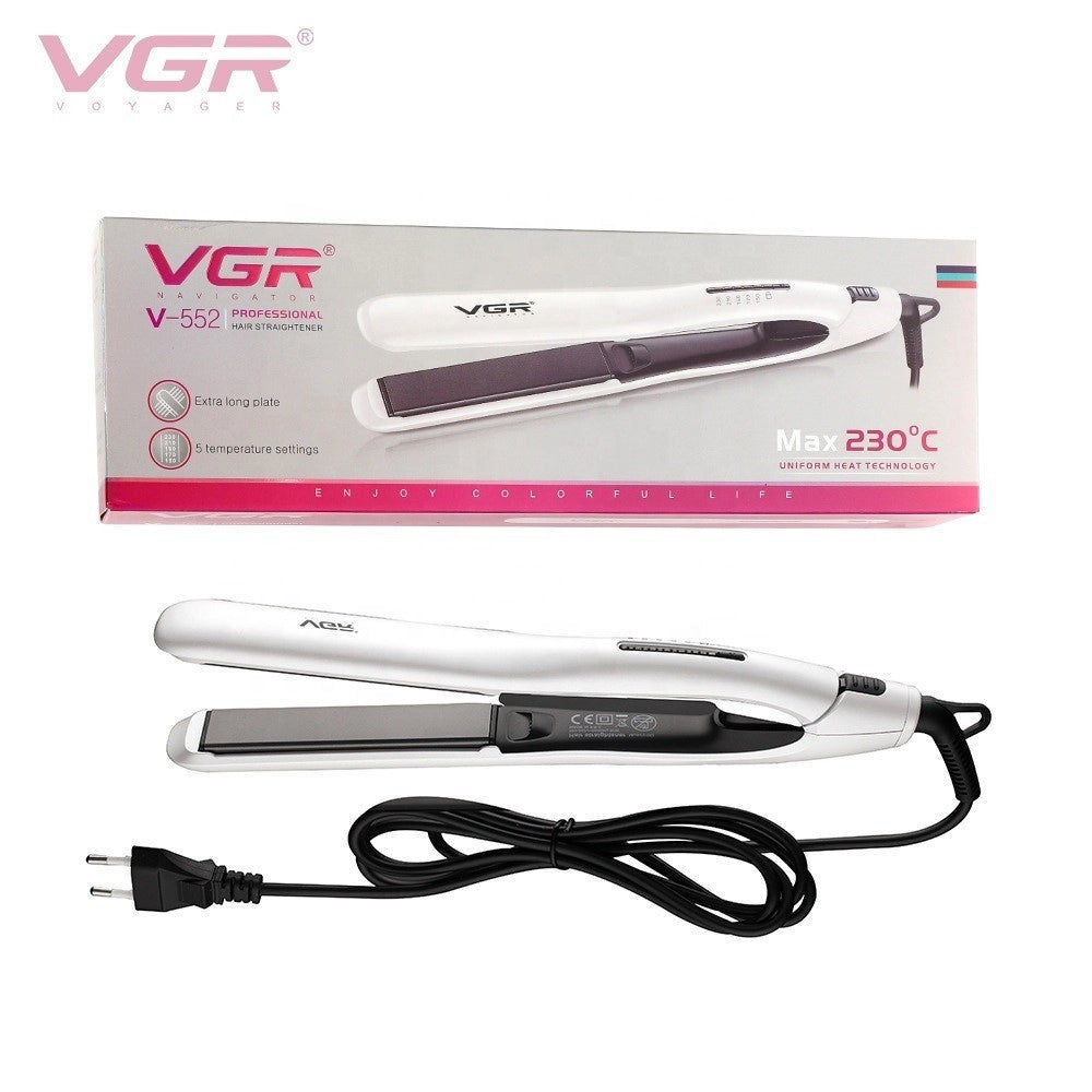 Trade Shop - Piastra Capelli Lisci 50w Professionale Rivestita In Ceramica Display Lcd V-552 -