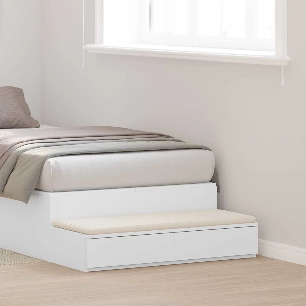 Cassetti per letto con cassetto Bianco 100 x 36,5 x 16,5 cm 866907