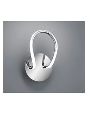 Applique Parete Design Moderno Cromo Led Dimmer 4000k Bologna Trio Lighting