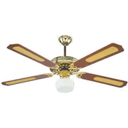 VENTILATORE DA SOFFITTO CON LUCE 'GOLD' Ø 130 cm