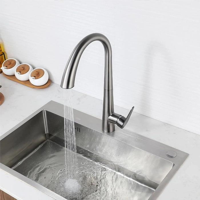 Rubinetto Da Cucina Rea Ross Brush Nickel Inox