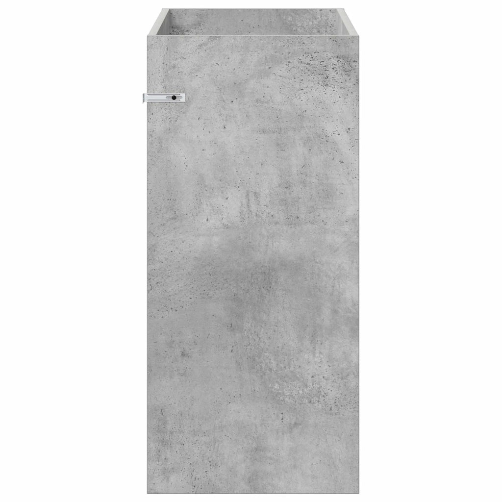 Mobiletto da Bagno Sotto Lavabo Grigio Cemento 890739