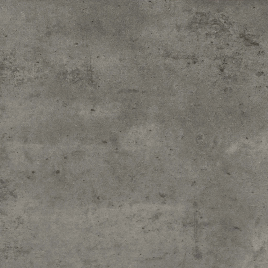 IDMarket - Tavolo alto da bar BARTH per 2-4 persone, legno bianco, piano effetto cemento