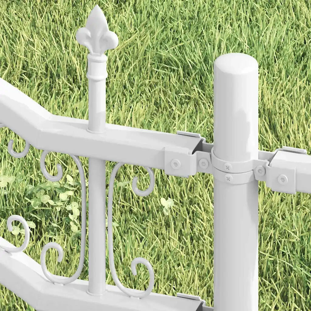 Recinzione per Giardino KAMPEN Bianco 42003974