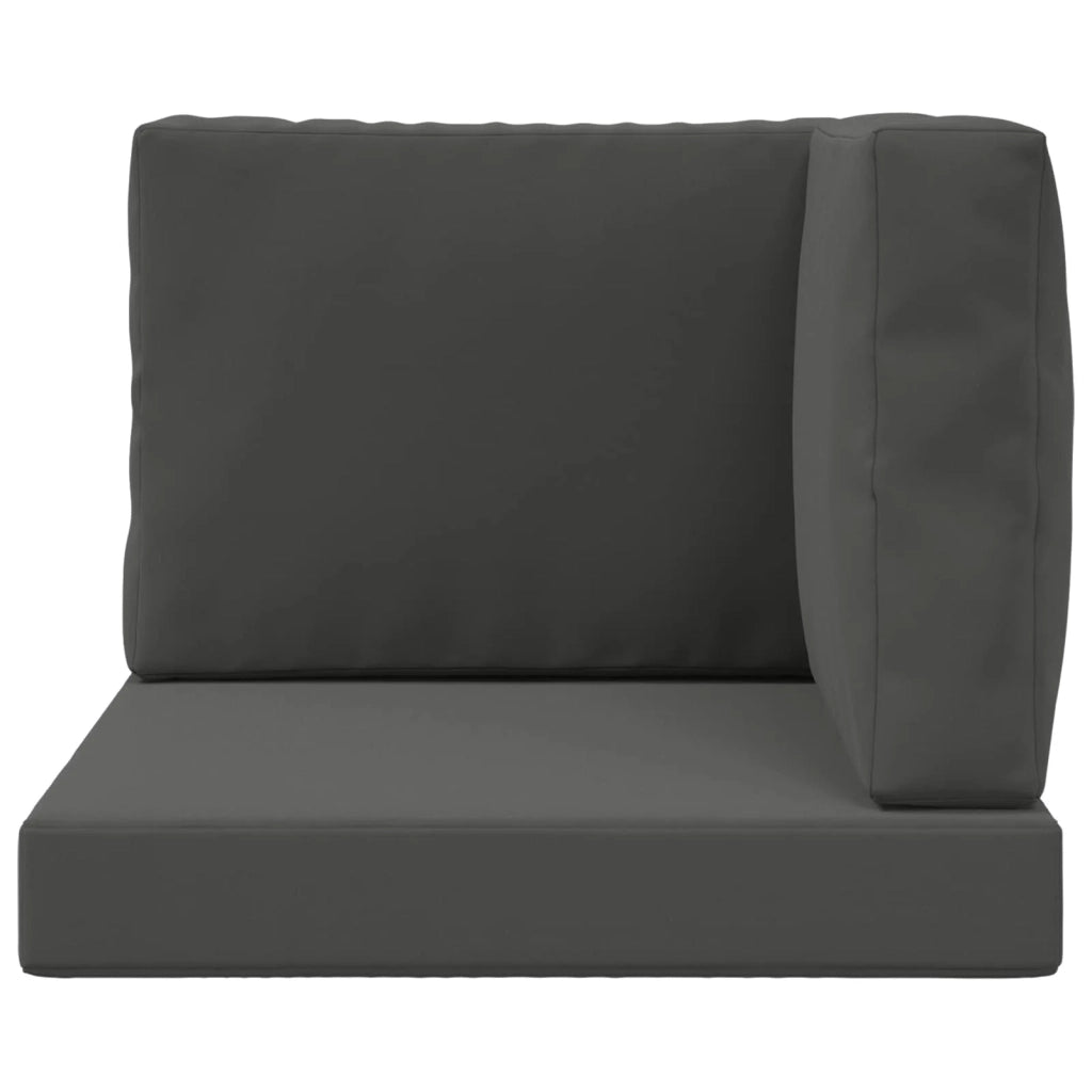 Cuscino per divano da esterno 3 pcs Antracite Poliestere 900744