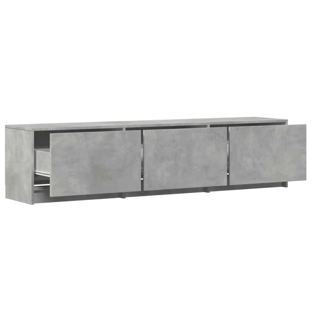 Mobile TV-Credenza per TV Calcestruzzo 165 x 34 x 40 cm Legno multistrato