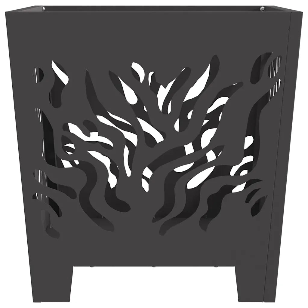 Focolare Nero 40 x 40 x 40 cm Acciaio CFW6322830