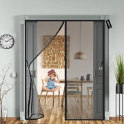 Tessuto Antinsette per Porte - 165 x 210 cm - Nero
