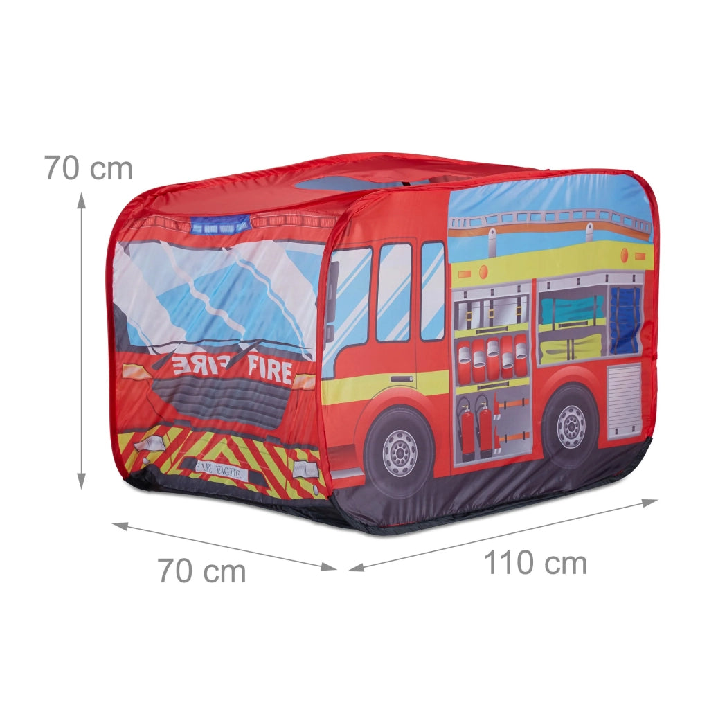 Tenda da gioco con camion dei pompieri 13_0002855