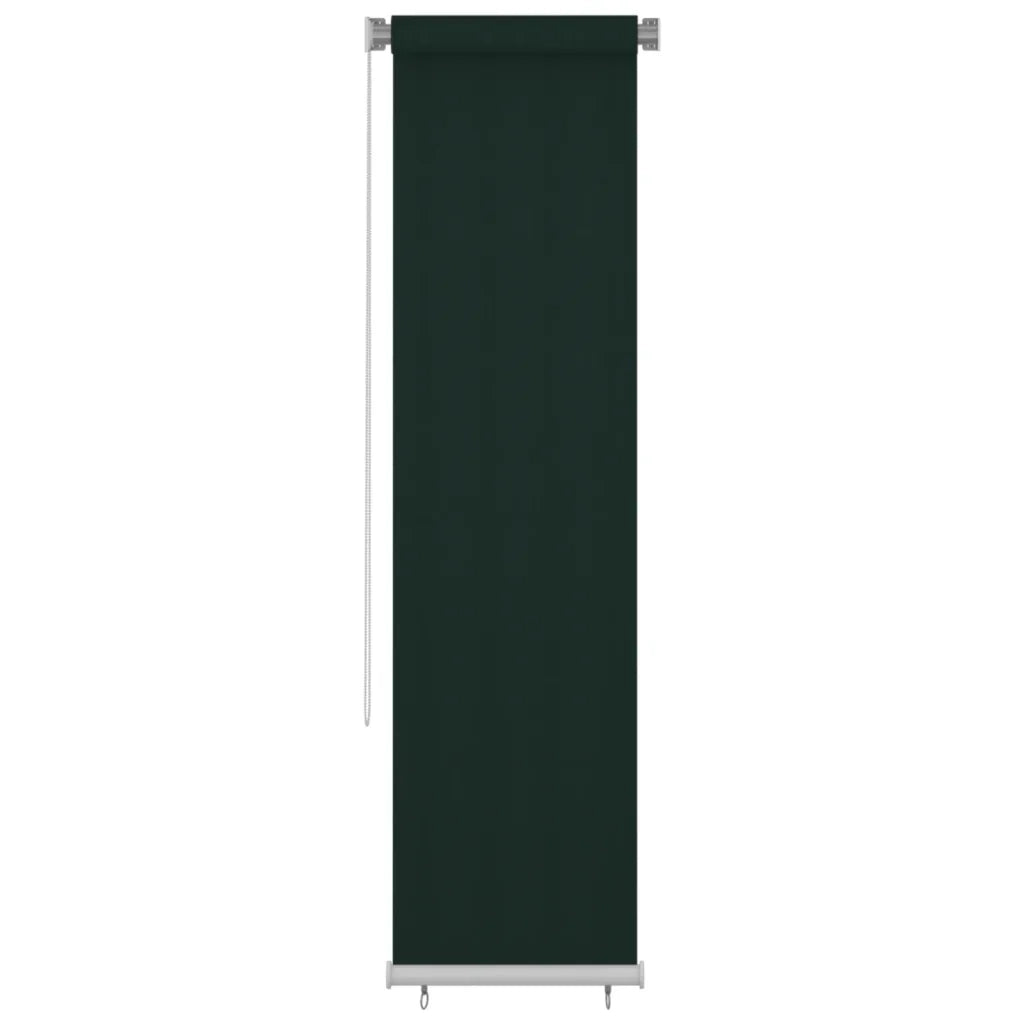 Tenda a Rullo per Esterni 60x230 cm Verde Scuro HDPE cod mxl 48313
