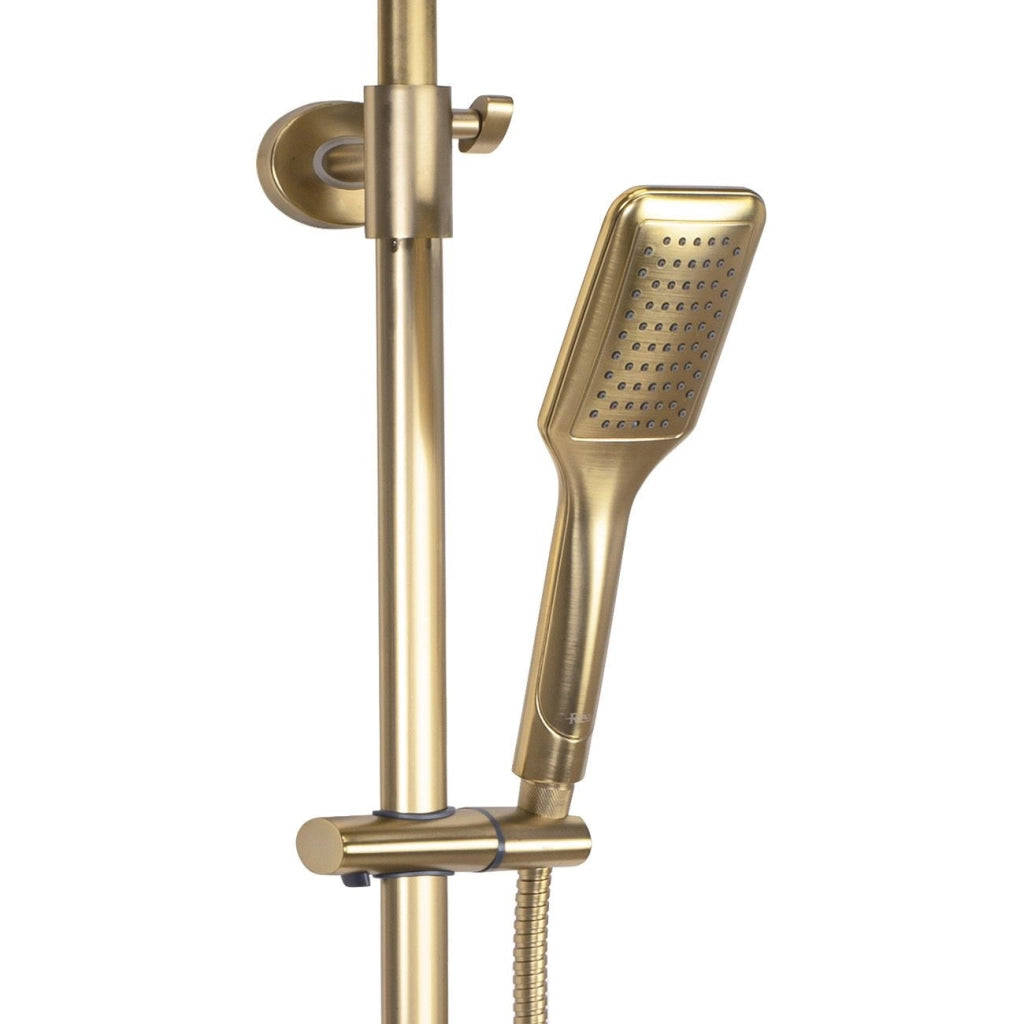 Set Doccia Da Incasso Rea Tom Brush Gold