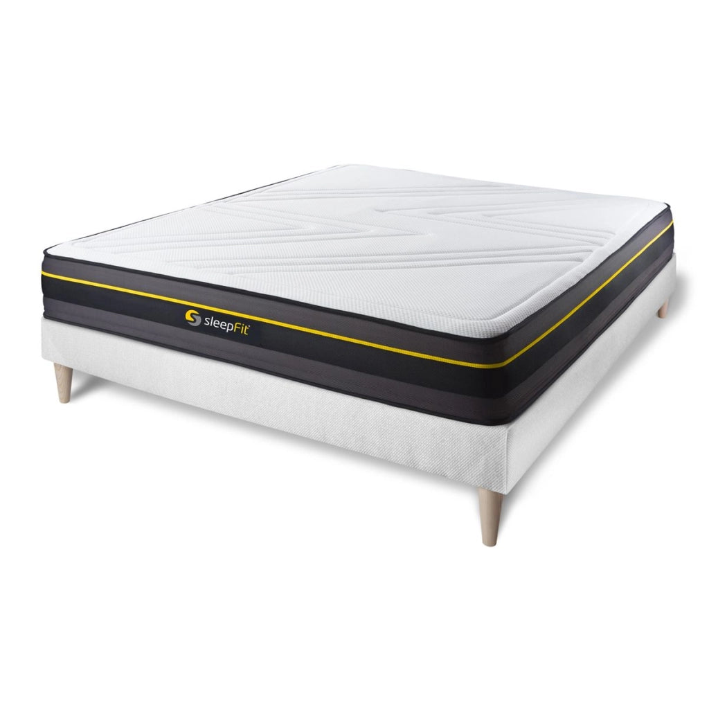 Kit rete e materasso ACTIVE 130x190cm - Spessore : 24cm - memory foam - rigido