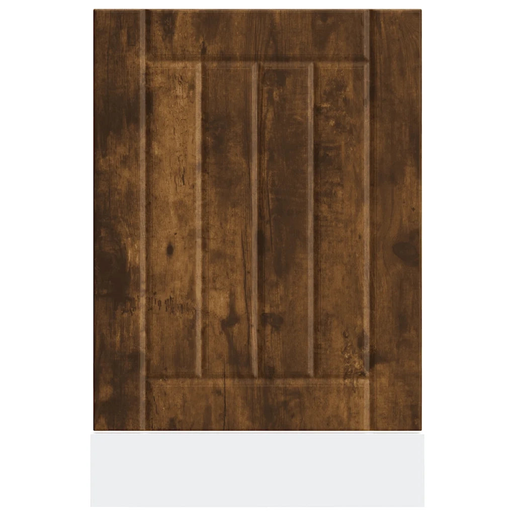 Pannello Lavastoviglie Lucca Rovere Fumo in Legno Multistrato 853892