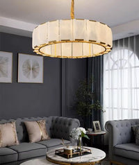 Lampada Da Soffitto APP1797-8CP Brush Gold