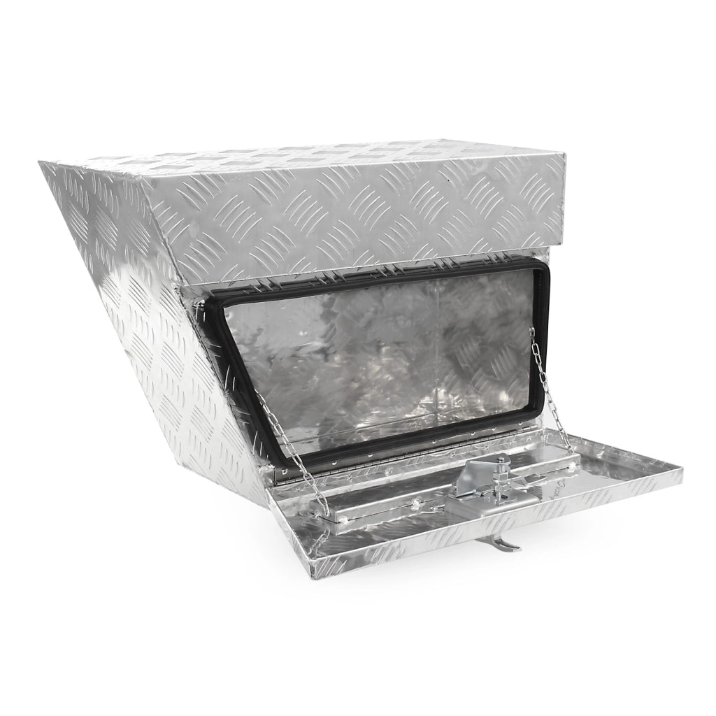 Cassetta porta attrezzi camion lato sinistro, alluminio 60x25x40cm max 50 l Gavone sottoscocca