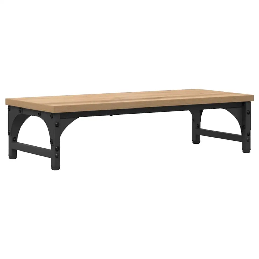 Supporto per Monitor Rovere Artigianale 55 x 23 x 14 cm 882182
