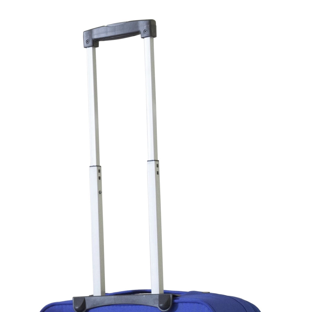 Valigia trolley 40x20x55 cm, blu, poliestere, ruote, maniglie Ravizzoni Nariti
