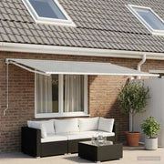 Telo di ricambio per tenda da sole Antracite e Bianco 3444277