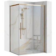 Cabina Doccia Solar Gold 100x80 con piatto doccia Savoy