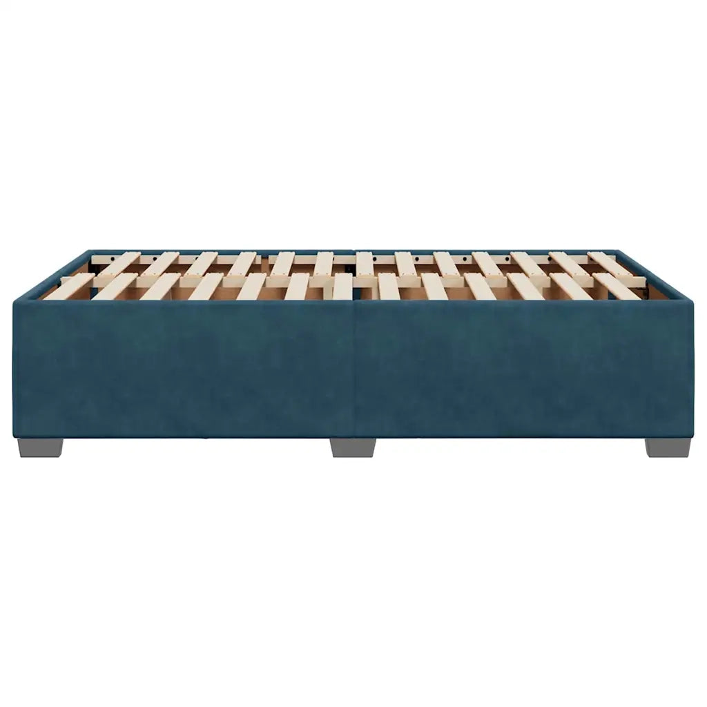 vidaXL Giroletto Blu 120x190 cm in Velluto