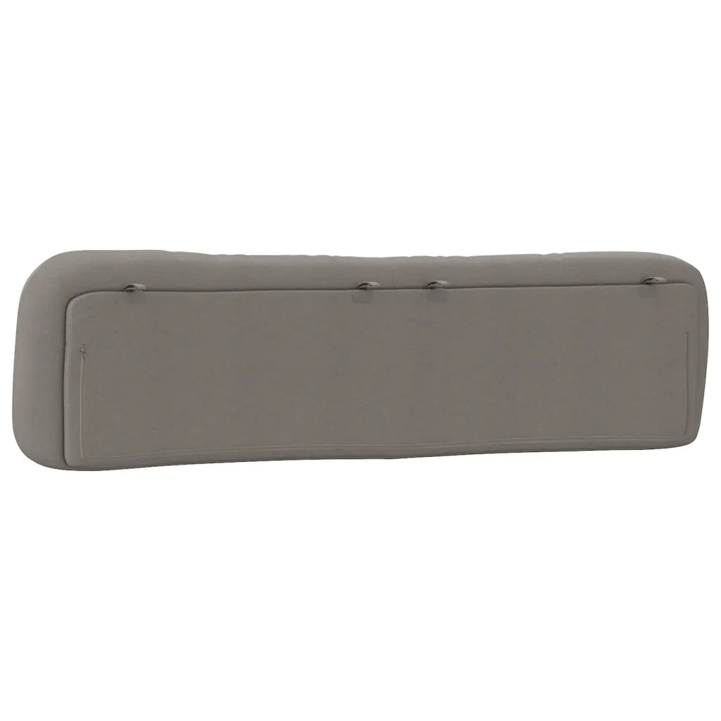 Cuscino Testiera Hvar Tortora 200 cm in Tessuto CFW9423262