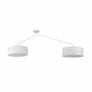 Lampadario Nowodvorski Falcon bianco tessuto 6xE27 LED