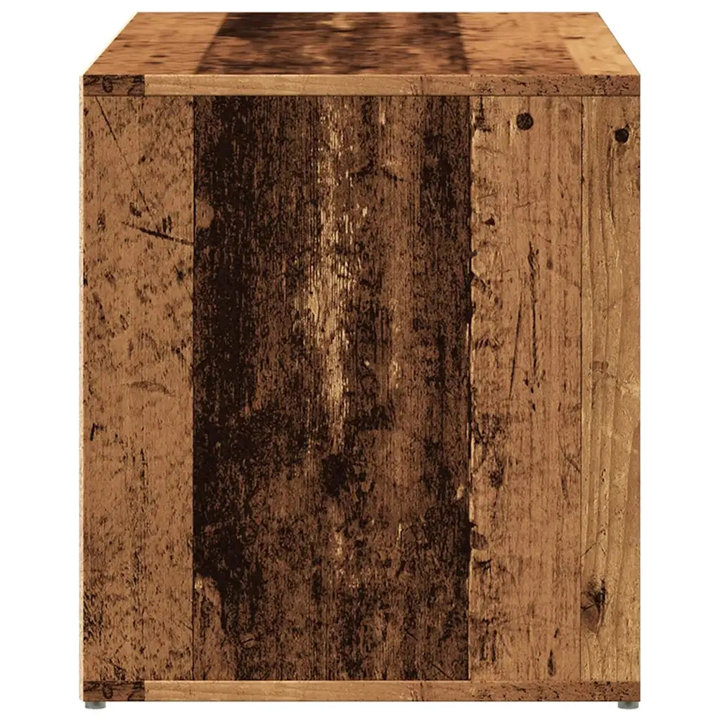 Panca Ingresso-Panca da Corridoio 80x40x45 cm Legno Vecchio Legno Multistrato
