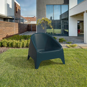 Toomax POLTRONA MATERA 75,5X78,5XH67CM BLU CERULEO.