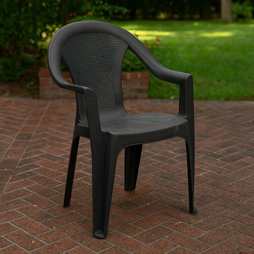 Serchio, Sedia da Esterno una Sedia Made in Italy, Grigio Antracite