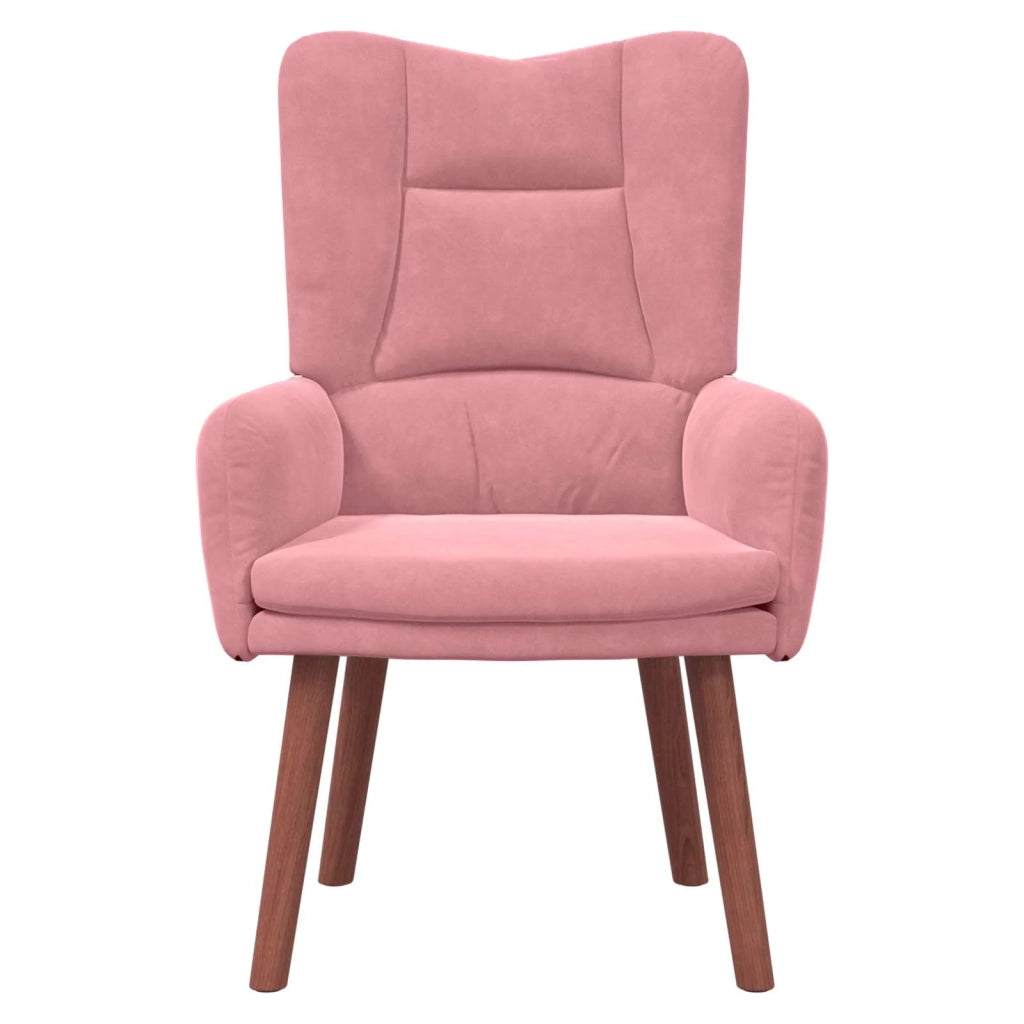 Divano Sedia-Poltrona Rosa 63 x 67 x 94 cm Velluto 492101