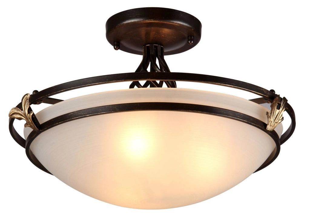 Plafoniera Ceiling & Wall in Metallo Combinare Bronzo Antique