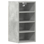 Mobiletto a parete moderno con spazio contenitivo ottimale 30 x 29,5 x 60 cm legno grigio cemento 02_0050442
