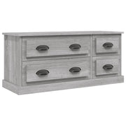 Mobile TV | Armadietto TV | Mobile Porta TV Grigio Sonoma 100x35,5x45 cm in Legno Multistrato