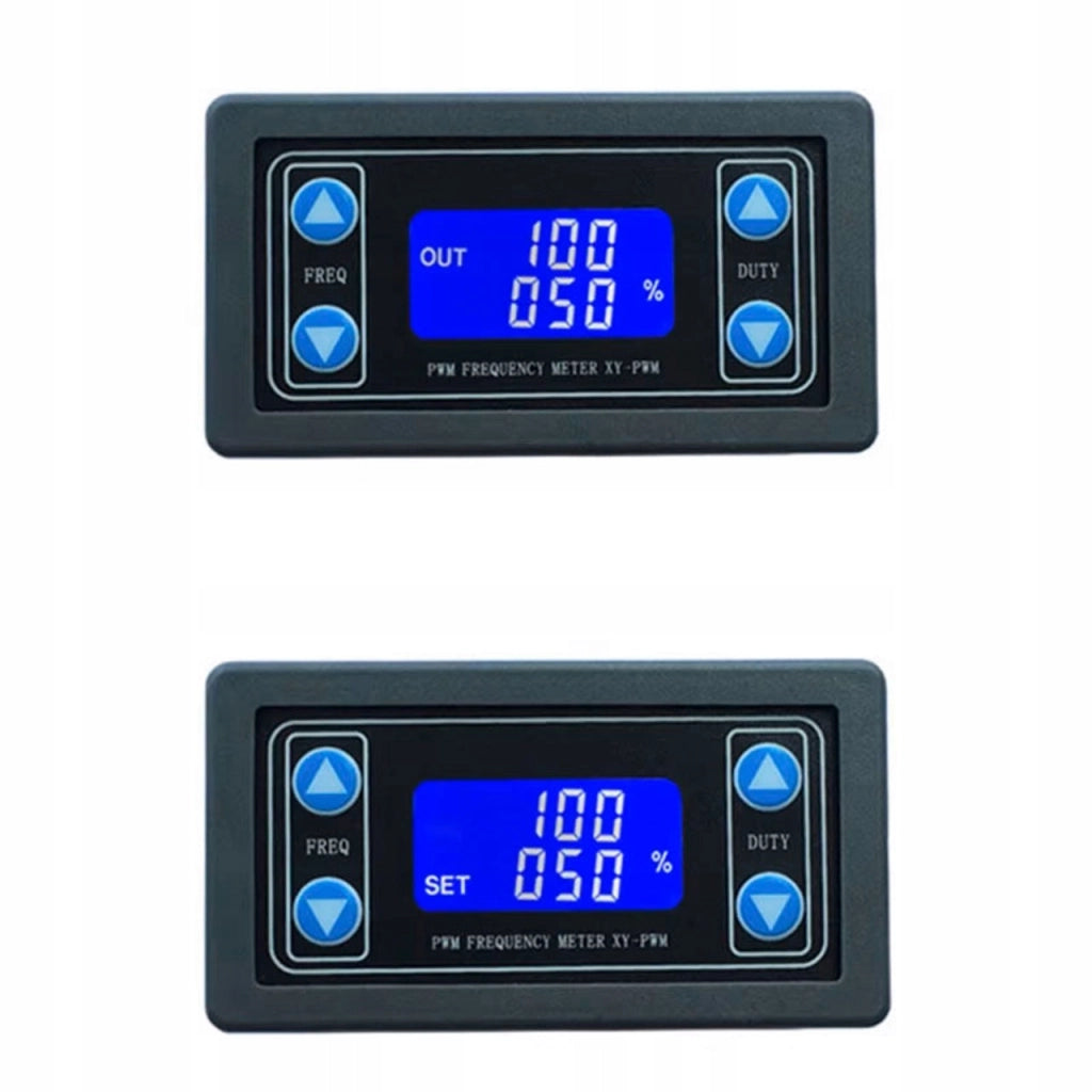 Generatore PWM XY-PWM 1Hz-150kHz 3.3-20V con UART e Display LCD | Frequenza 1Hz-150kHz, Duty Cycle 1%-100%
