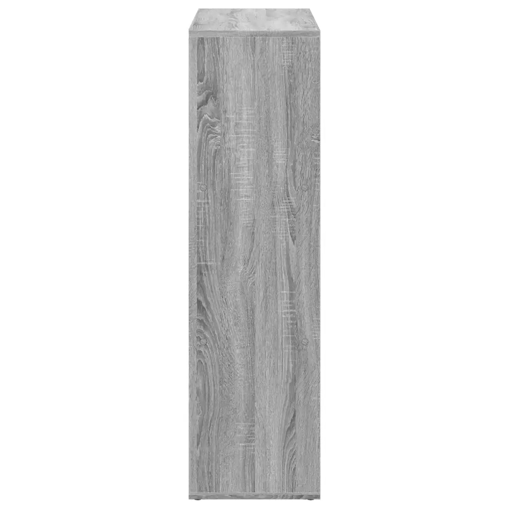vidaXL Libreria Divisorio Grigio Sonoma 102x29x103,5 cm in Truciolato