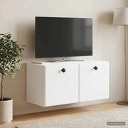 Mobile Porta TV da Muro 59,5 x 31 x 30 cm Bianco 899215